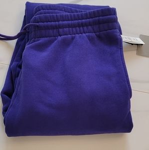 Brand New TNA sweatpants, purple, size medium
